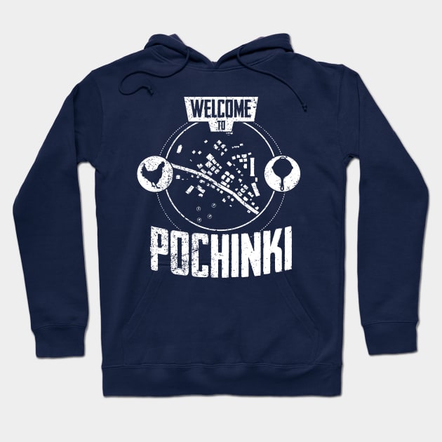 Welcome to Pochinki Hoodie by BrayInk